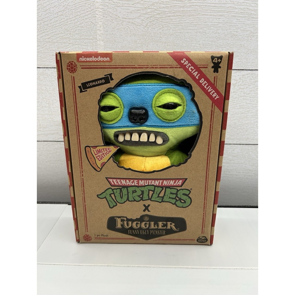 Leonardo Teenage Mutant Ninja Turtles Fuggler Ugly Monster‎ LIMITED EDITION